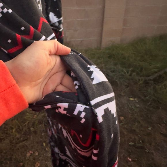 Funziez! Christmas Adult Onesie - Holiday Family Costume - Snowman and Reindeer - Picture 7 of 8